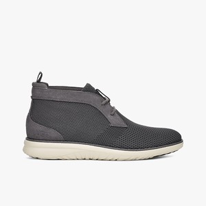 Ugg Union HyperWeave Men Chukka Boots Grey (3952YBPIQ)